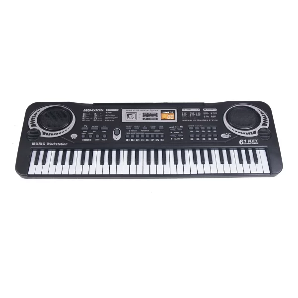 61 Keys Black Digital Music Electronic Keyboard KeyBoard Electric Piano Kids Gift - Image 3