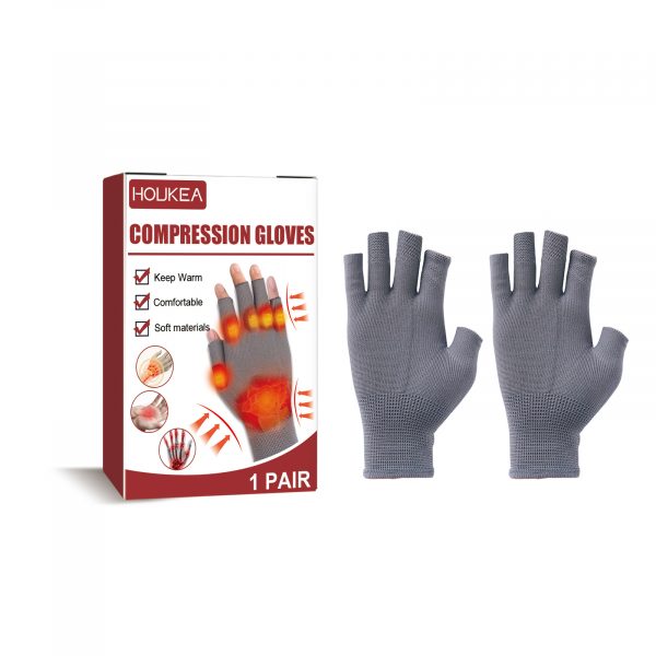 Houkea Joint Compression Gloves Wrist Gloves For Stiff Hands, Wrists, Thumbs, Sore Joints And Swollen Wrists - Image 5