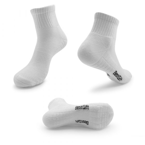 6 Pairs Of Men's Four-corner Ankle Shock-absorbing Sports Socks, Suitable For Sports Running And Hiking, - Image 8