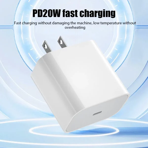2PC 20W Fast Charger For iPhone 13 Mini 12 11 Pro 14 Pro Max Plus X XR XS USB Type C - Felix Ecommerce - Image 2