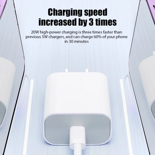 2PC 20W Fast Charger For iPhone 13 Mini 12 11 Pro 14 Pro Max Plus X XR XS USB Type C - Felix Ecommerce - Image 3