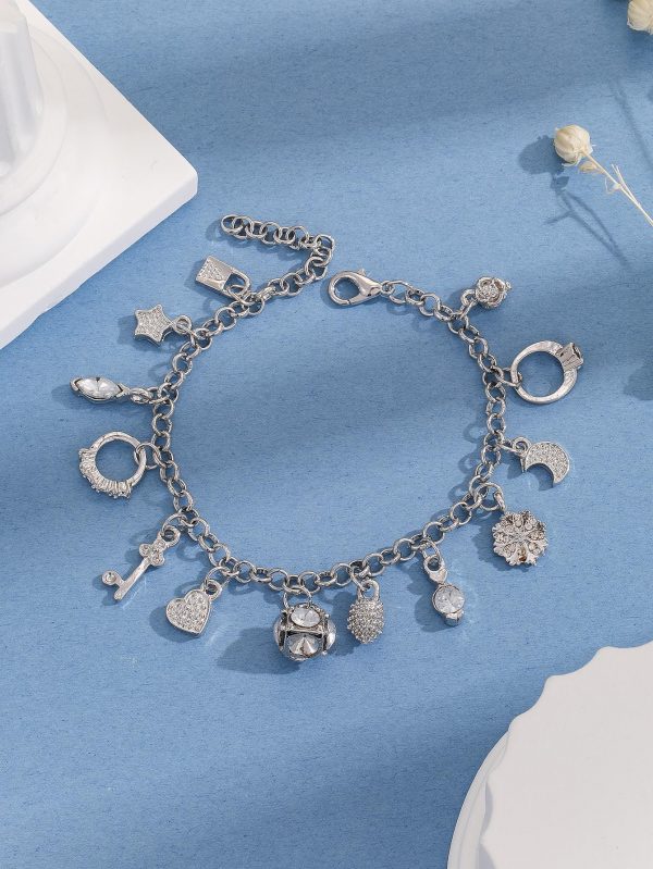 Graceful And Fashionable Thirteen Hanging Bracelet For Women - Image 10