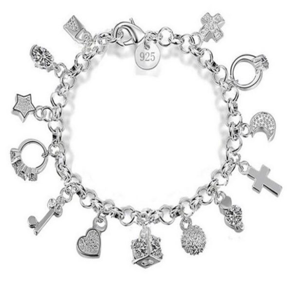 Graceful And Fashionable Thirteen Hanging Bracelet For Women - Image 3
