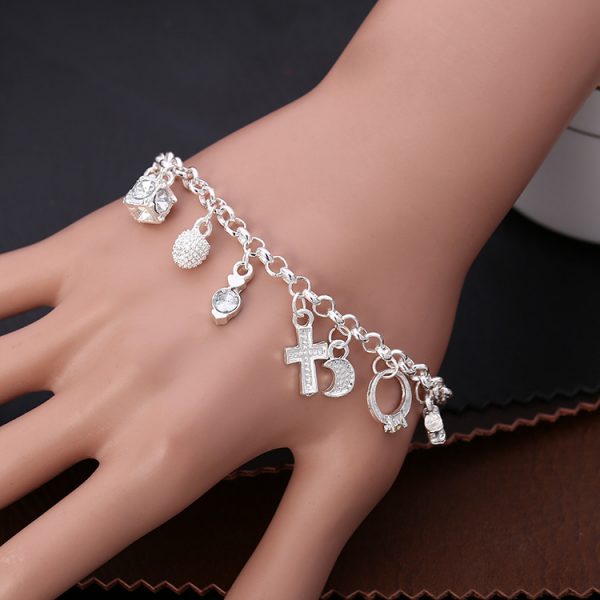 Graceful And Fashionable Thirteen Hanging Bracelet For Women - Image 8